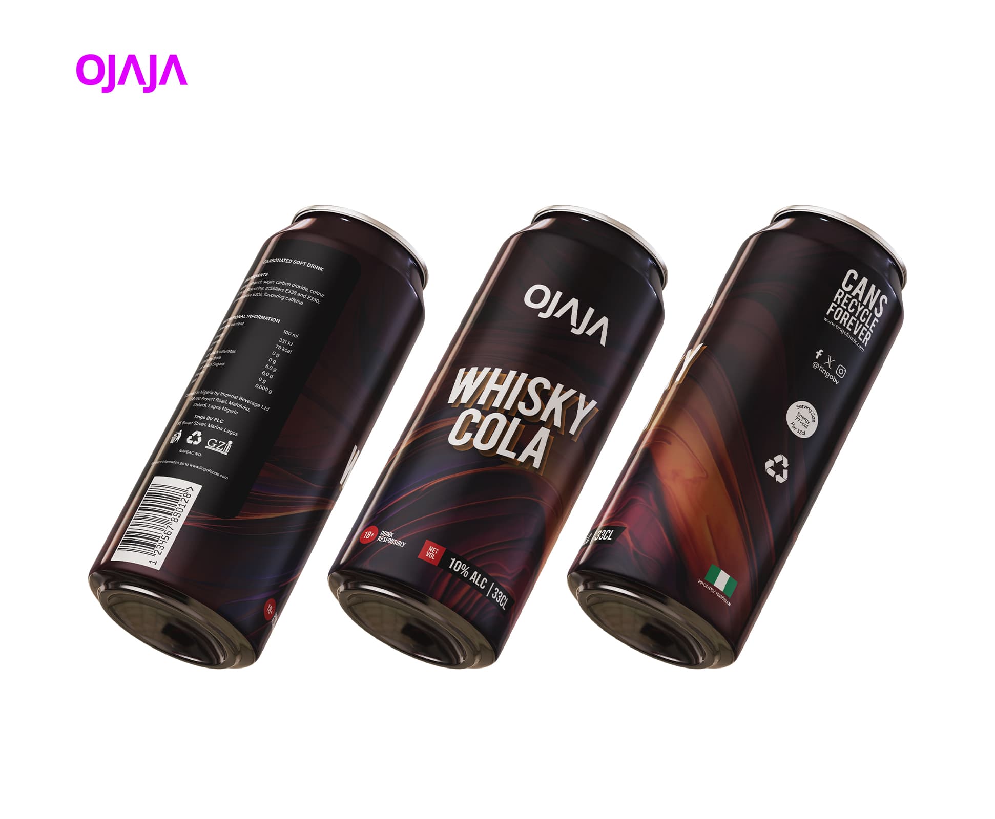 Ojaja Whisky Cola Collection - Premium Packaging